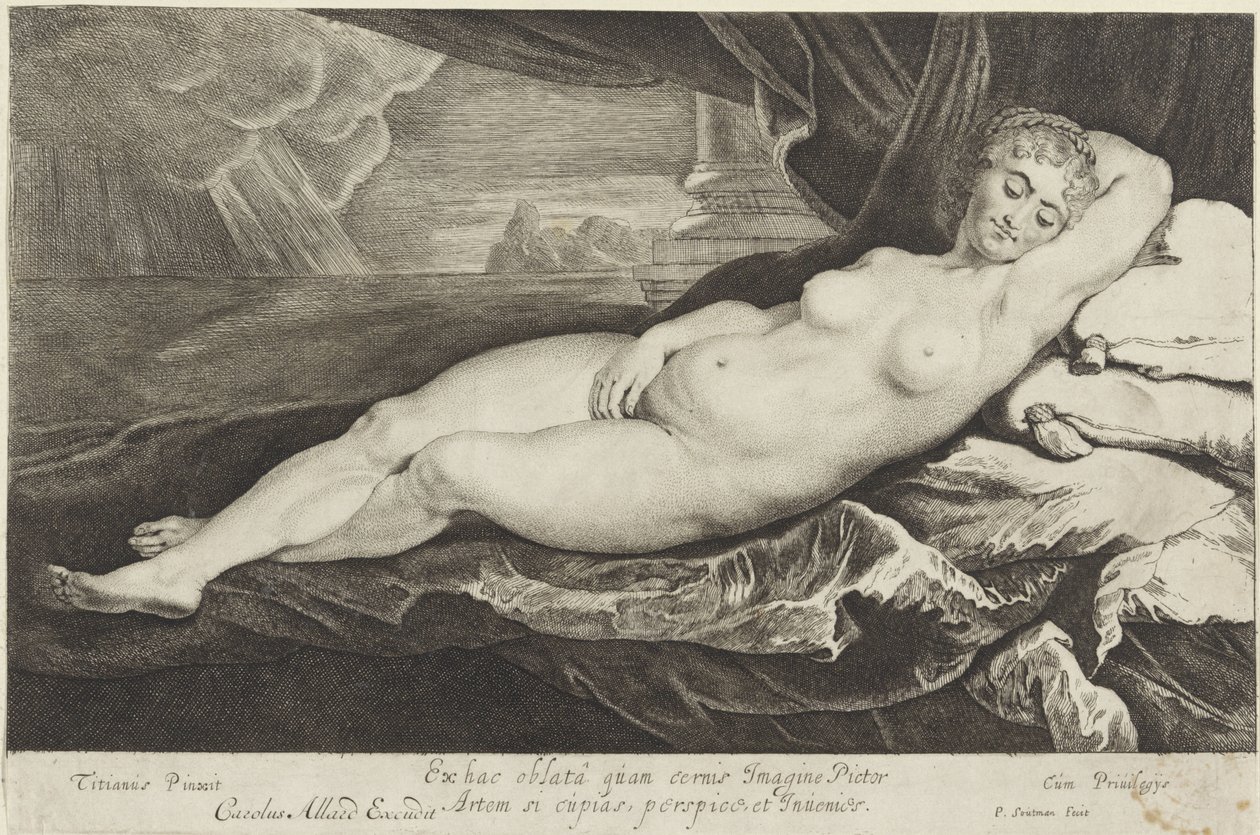 Wenus z Danae autorstwa Pieter Claesz. Soutman