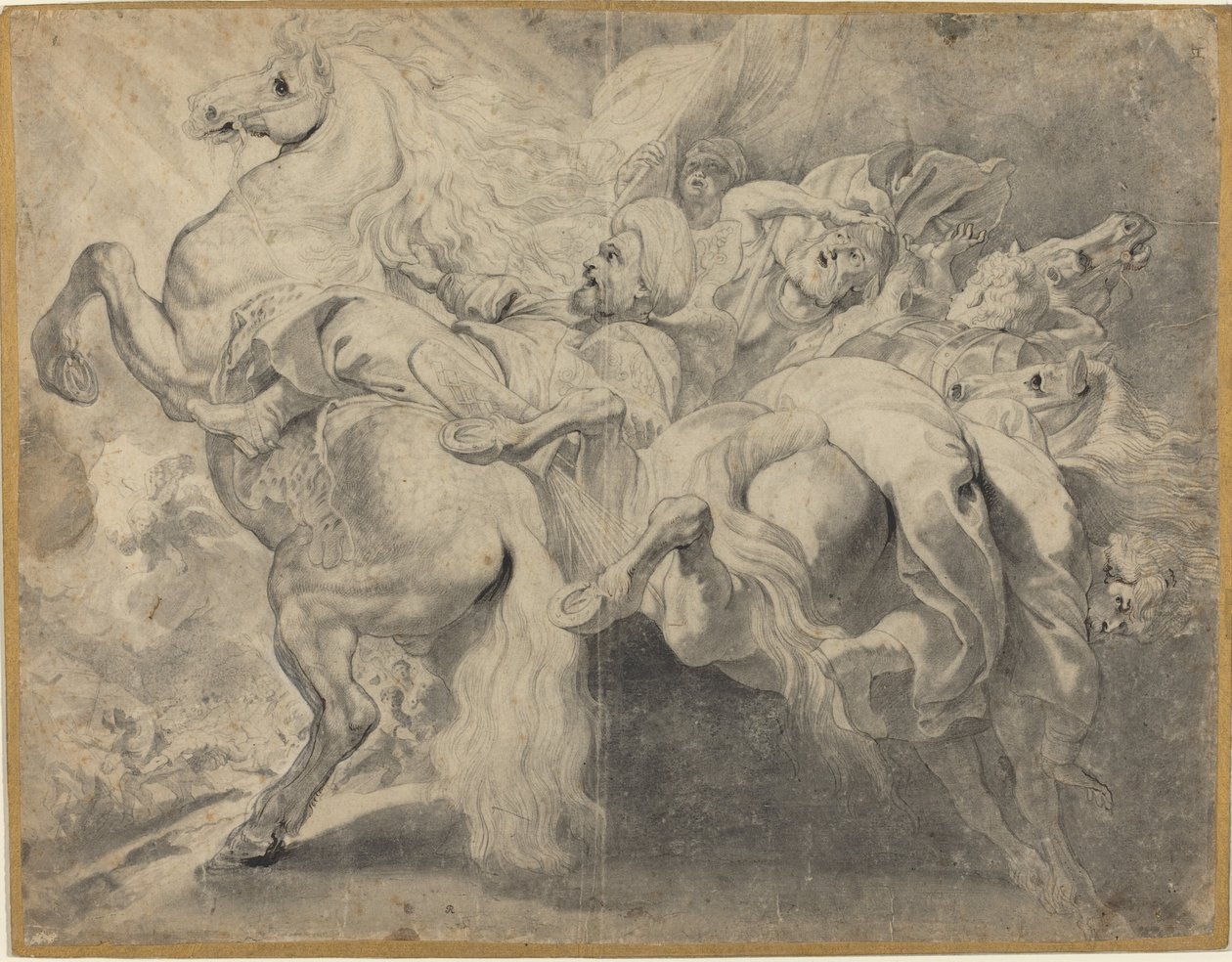 Klęska Sennacheryba autorstwa Pieter Claesz Soutman and Sir Peter Paul Rubens