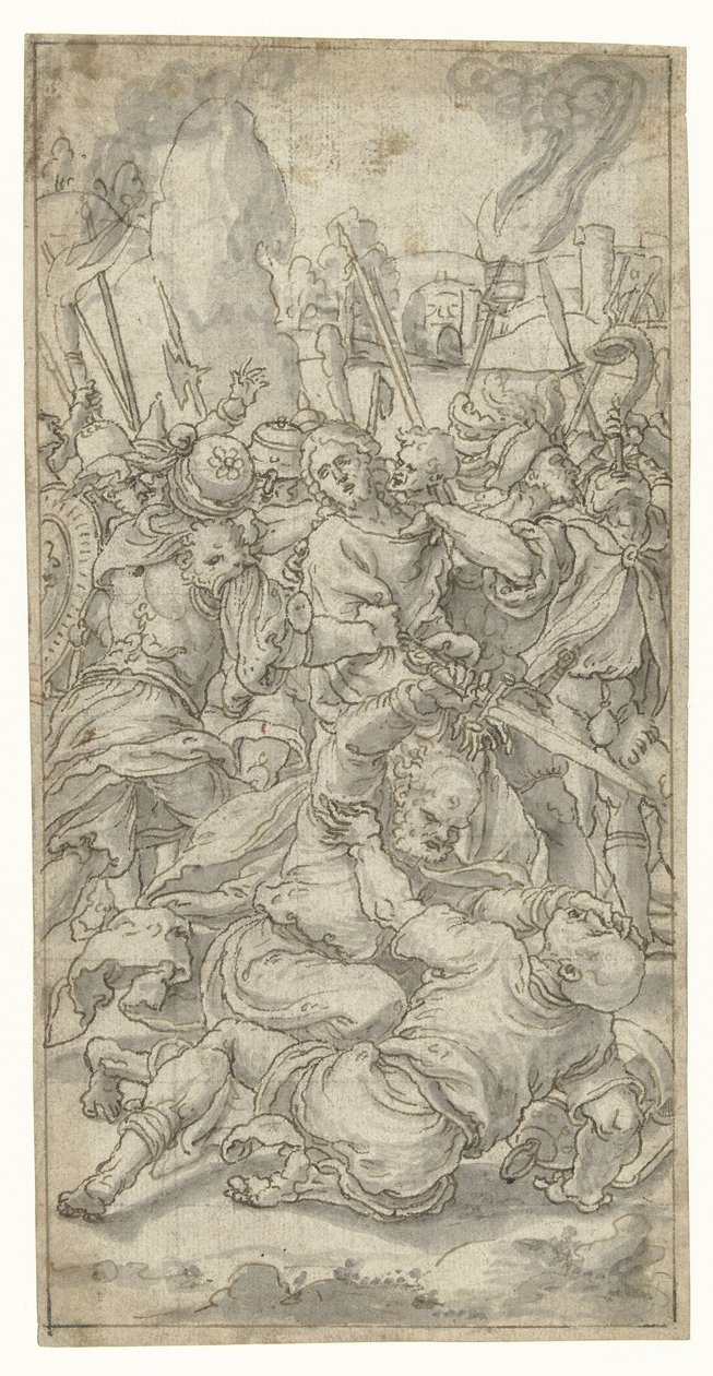 Niewola Chrystusa autorstwa Pieter Coecke van Aelst (I)