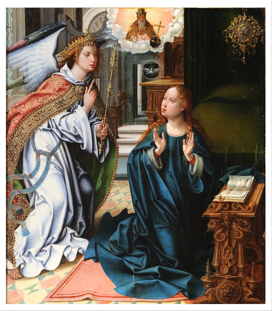 Zwiastowanie autorstwa Pieter Coecke van Aelst
