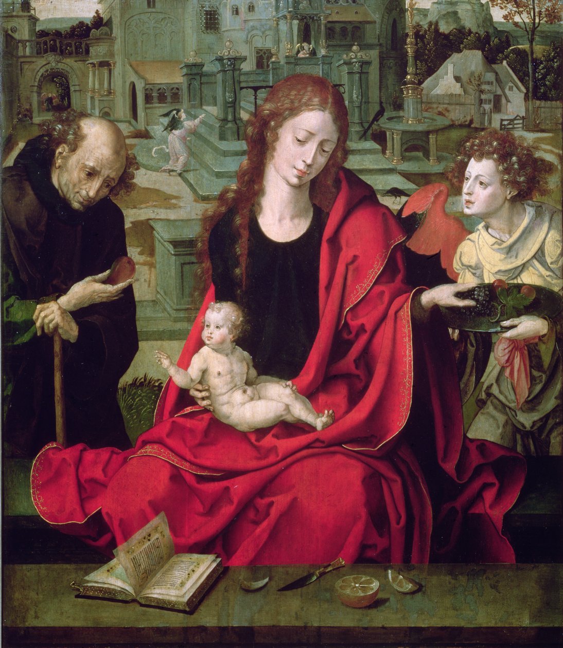 Święta Rodzina, XVI wiek autorstwa Pieter Coecke van Aelst