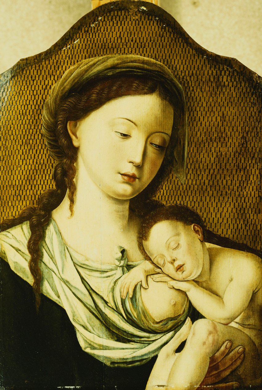 Madonna z Dzieciątkiem, autorstwa Pieter Coecke van Aelst