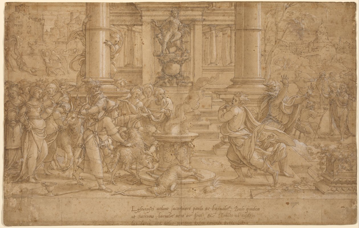 Ofiara w Listrze autorstwa Pieter Coecke van Aelst