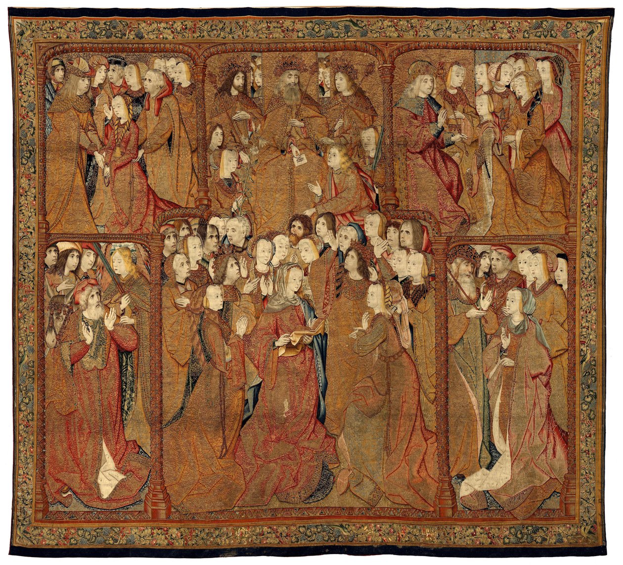 Triumfy Matki Bożej czy Złote Panosy autorstwa Pieter Coecke van Aelst