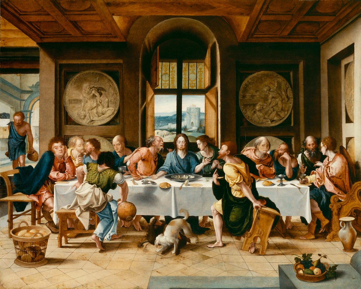 Ostatnia Wieczerza, ok. 1530 r. autorstwa Pieter Coecke van Aelst the Elder