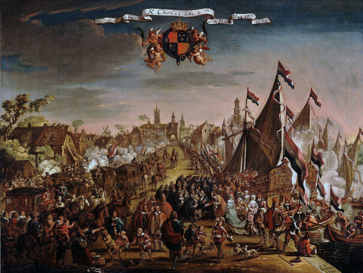 Bitwa Czterech Dni autorstwa Pieter Cornelisz van Soest