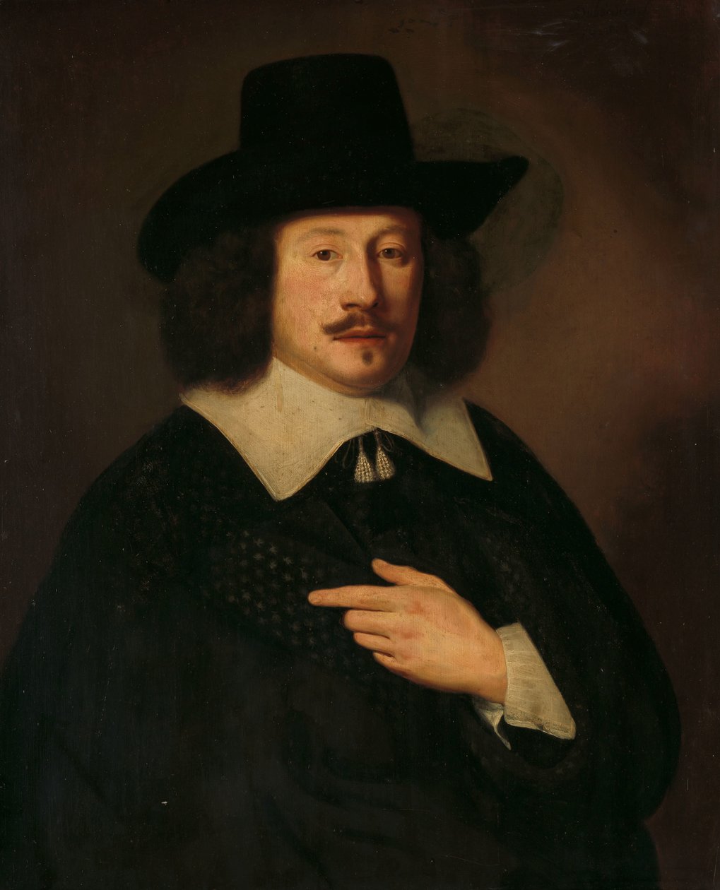 Portret mężczyzny autorstwa Pieter Dubordieu
