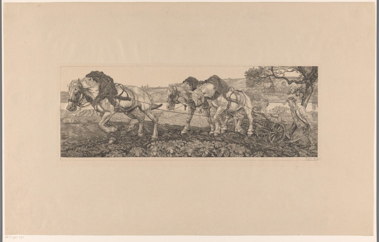 Konie orki (tytuł oryginalny) autorstwa Pieter Dupont (signed by artist)
