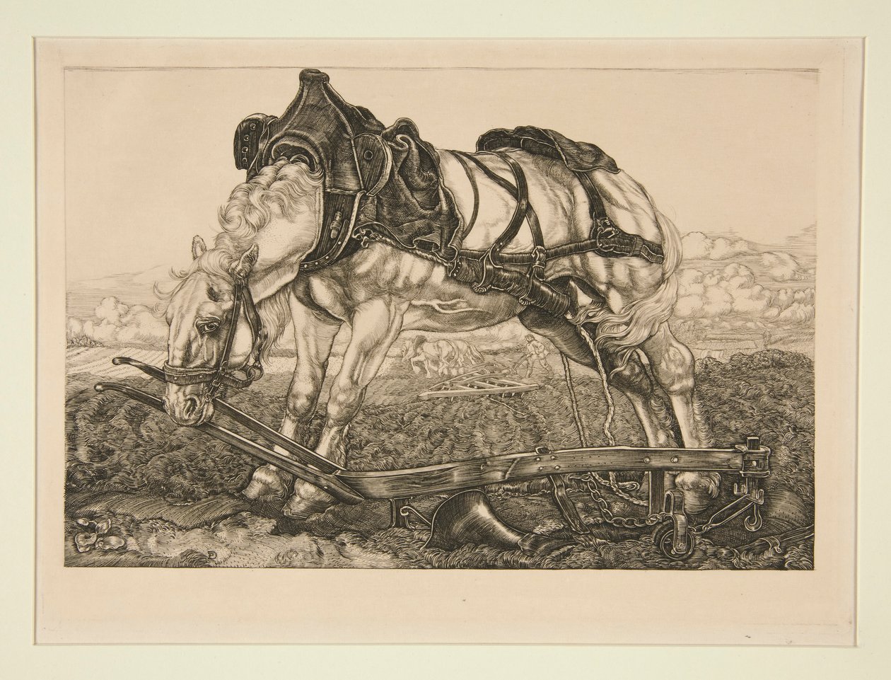 Koń roboczy autorstwa Pieter Dupont
