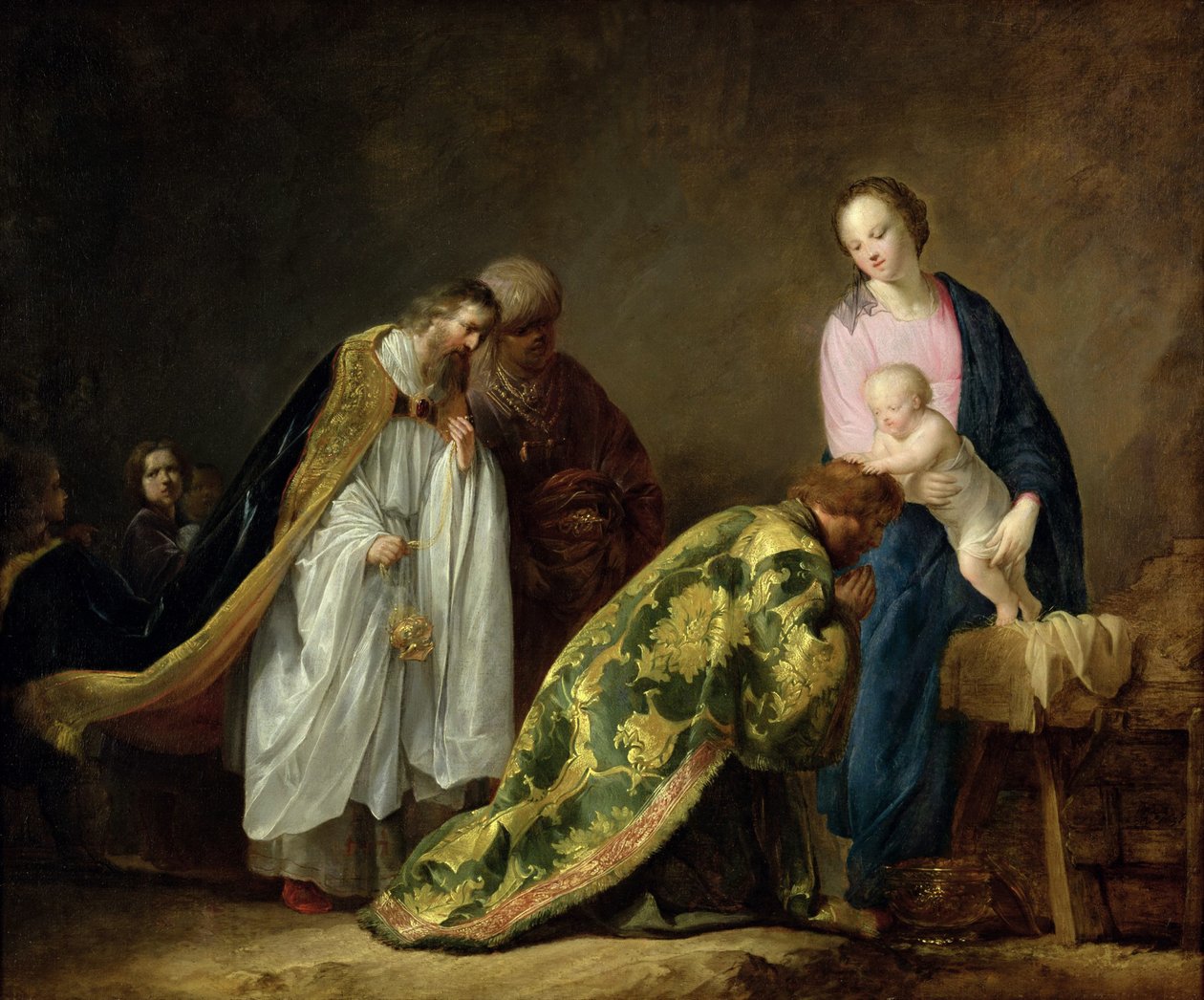 Adoracja Trzech Króli, 1638. autorstwa Pieter Fransz de Grebber