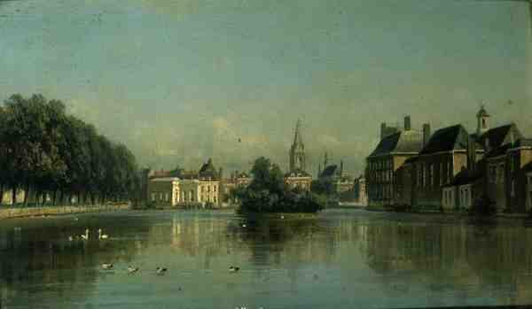 Widok na Hagę autorstwa Pieter Gerard Vertin
