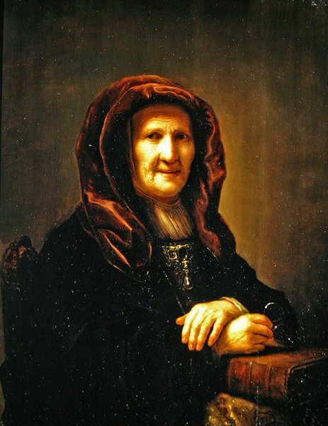 Portret starszej damy autorstwa Pieter Harmansz Verelst