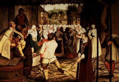 Taniec św. Katarzyny autorstwa Pieter III Brueghel