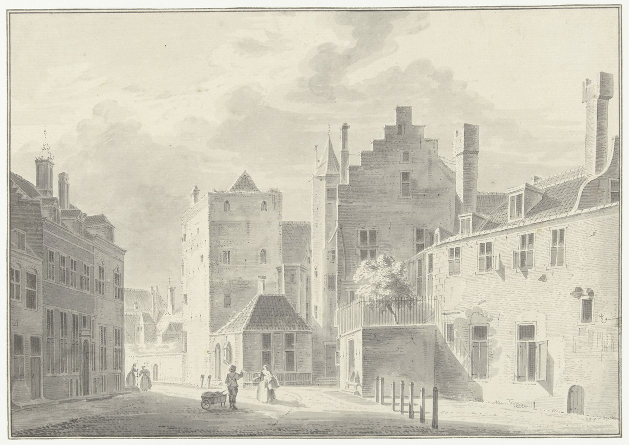Za Domem w Utrechcie autorstwa Pieter Jan van Liender