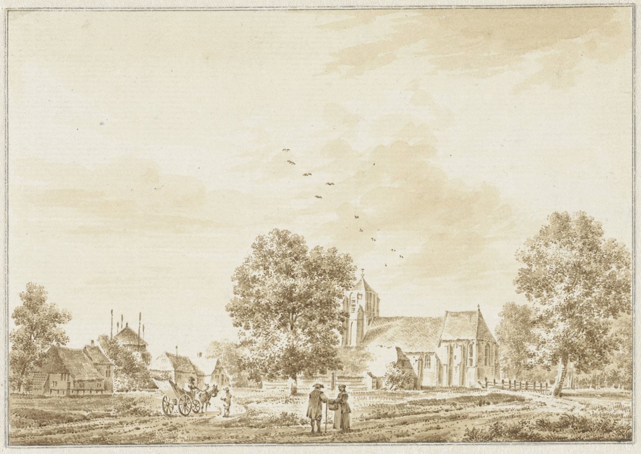 Enspijk w Leerdam autorstwa Pieter Jan van Liender