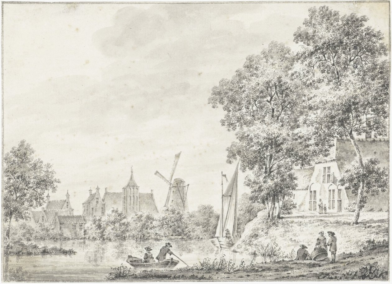 Twarz w Haastrecht autorstwa Pieter Jan van Liender