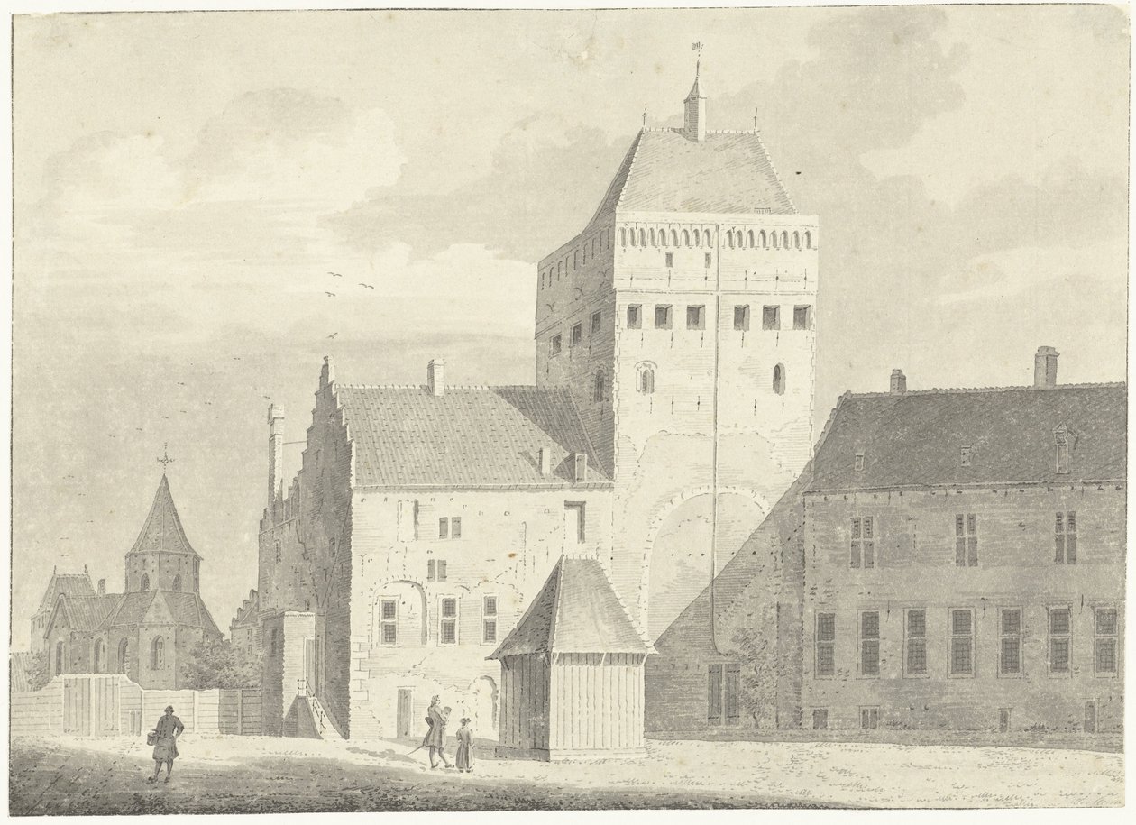 Valkhof w Nijmegen autorstwa Pieter Jan van Liender