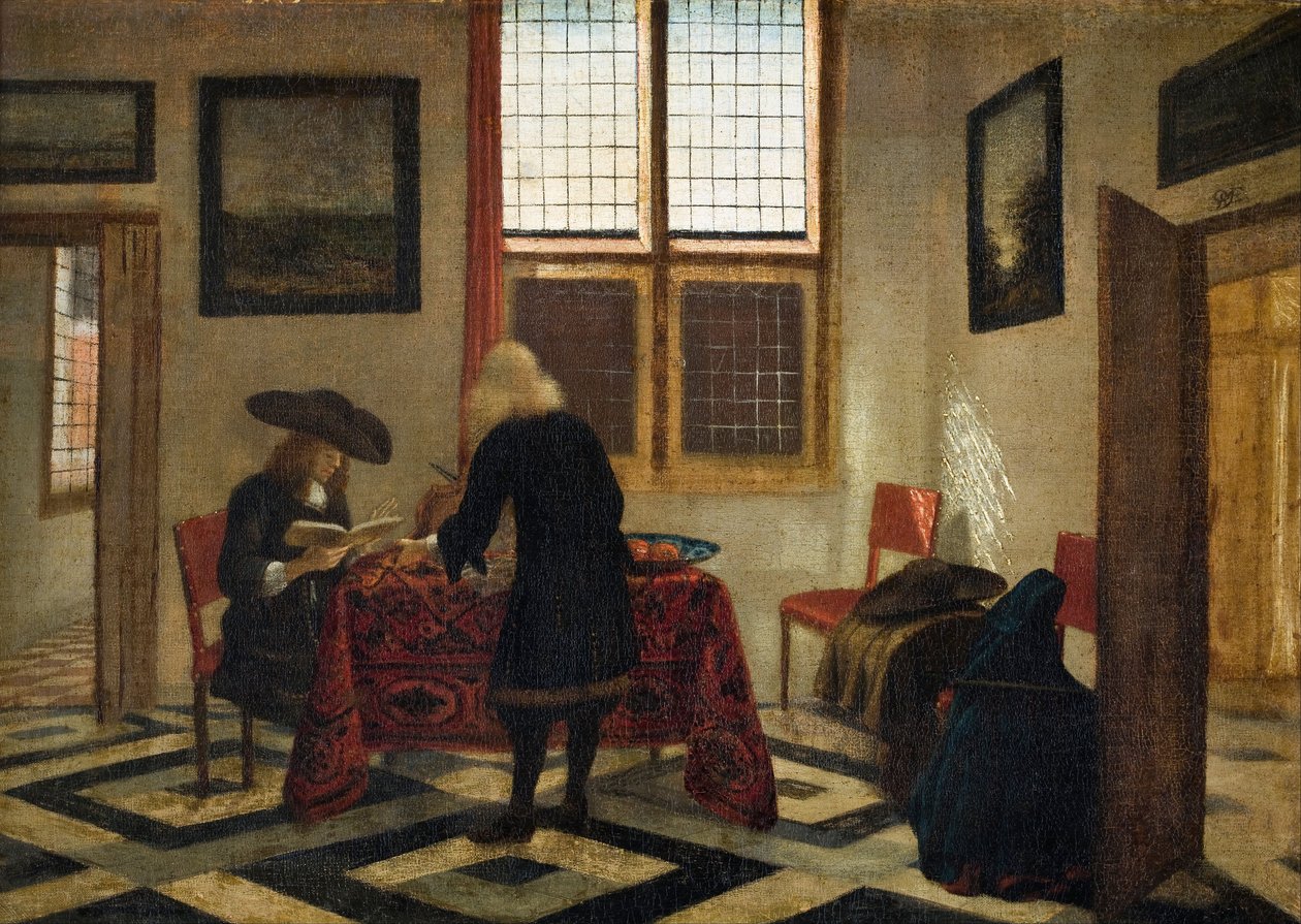 Scena wewnętrzna autorstwa Pieter Janssens