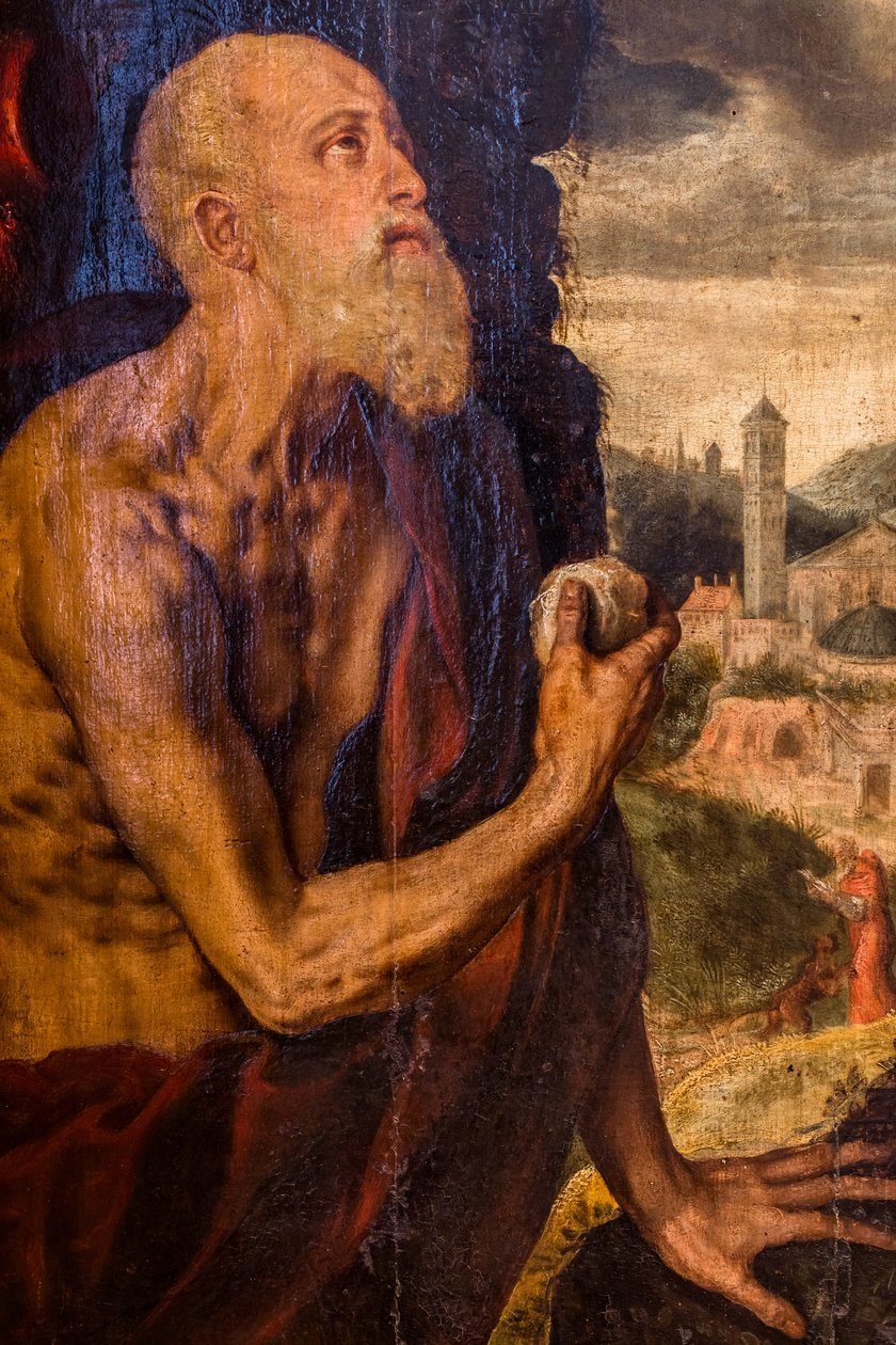 Święty Hieronim Pokutnik autorstwa Pieter Jansz. Pourbus