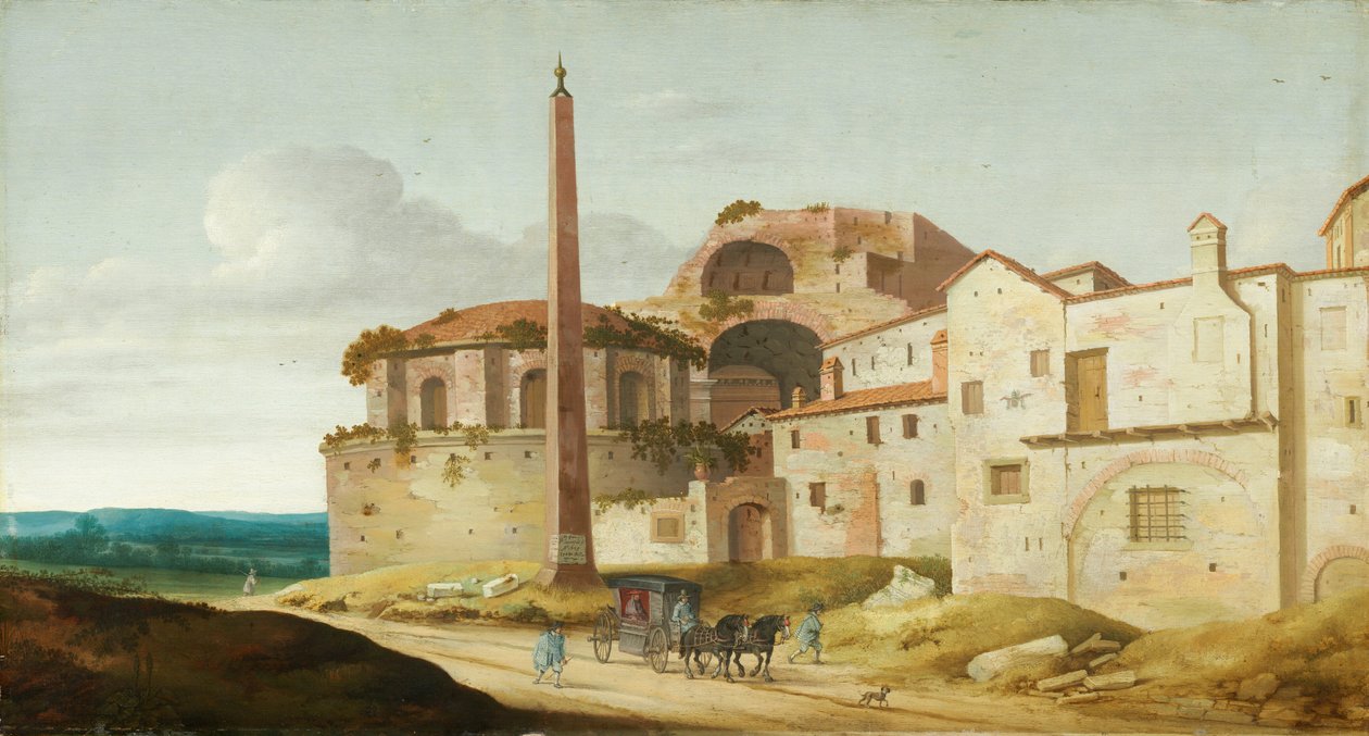Kościół Santa Maria della Febbre, Rzym, 1629. autorstwa Pieter Jansz Saenredam