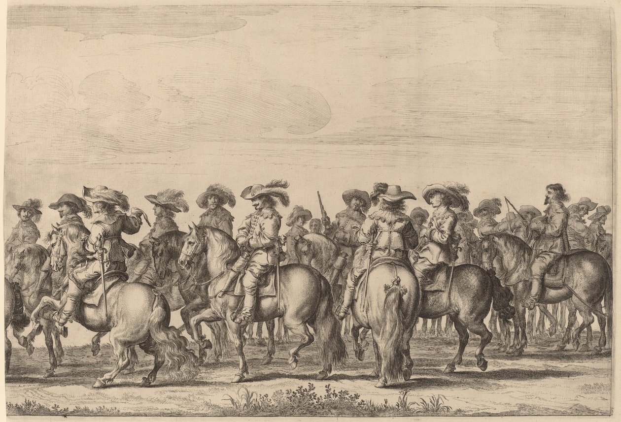 Wjazd Marie de Medici do Amsterdamu [tablica 4 z 6] autorstwa Pieter Nolpe