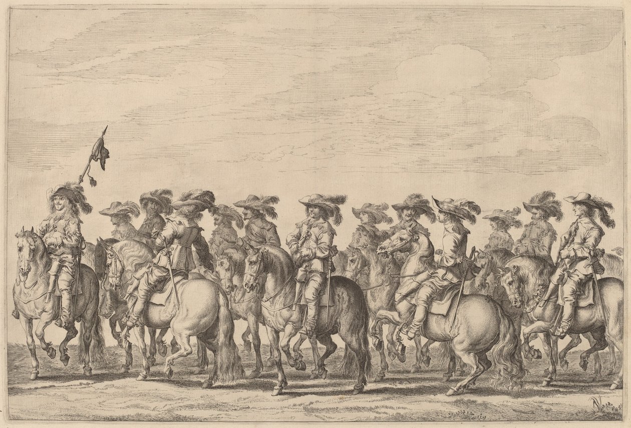 Wjazd Marie de Medici do Amsterdamu [tablica 6 z 6] autorstwa Pieter Nolpe