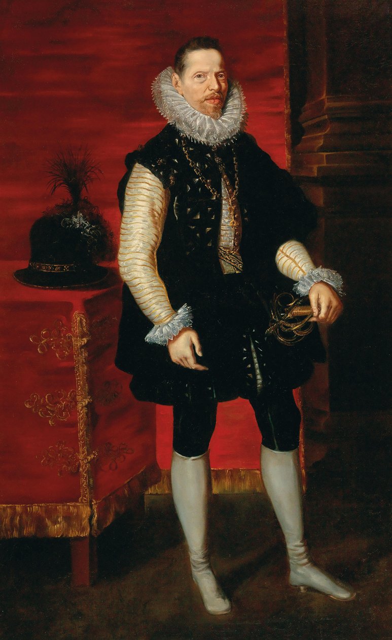 Portret Alberta VII, arcyksięcia Austrii 1559-1621. autorstwa Pieter Paul Rubens