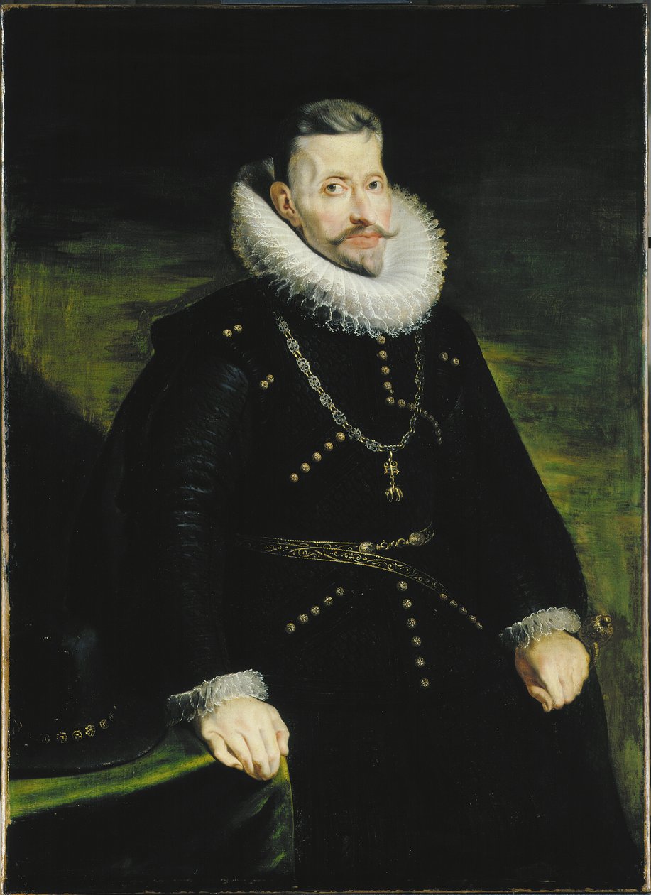 Portret arcyksięcia Alberta Austrii 1559-1621, namiestnika Niderlandów Hiszpańskich, 1616. autorstwa Pieter Paul Rubens