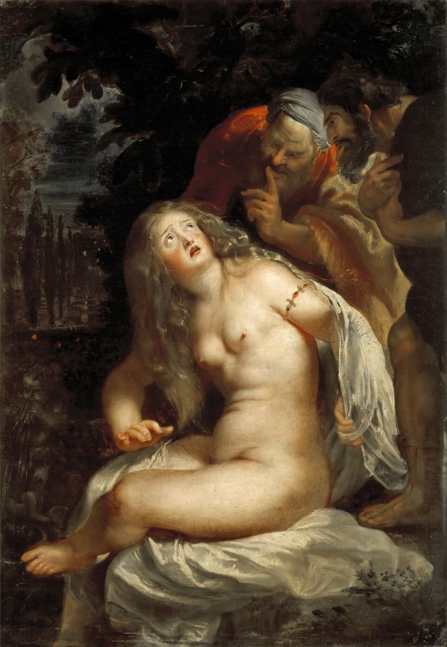 Susannah i starsi, 1607-1608. autorstwa Peter Paul Rubens