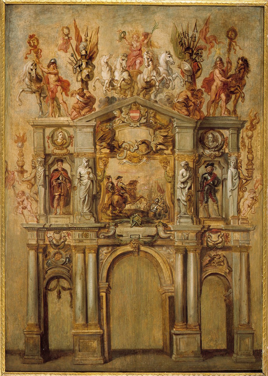 Łuk Ferdynanda, ok. 1634. autorstwa Pieter Paul Rubens