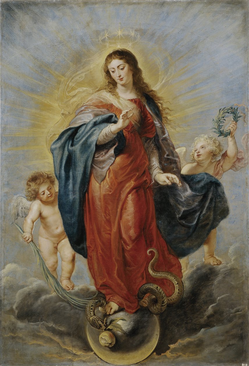 Niepokalane Poczęcie, ca. 1628-1629 autorstwa Peter Paul Rubens