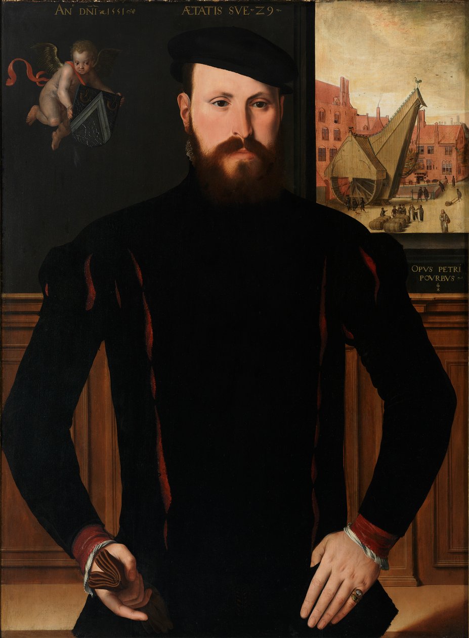 Portret Jana van Eyewerve, 1551. autorstwa Pieter Pourbus