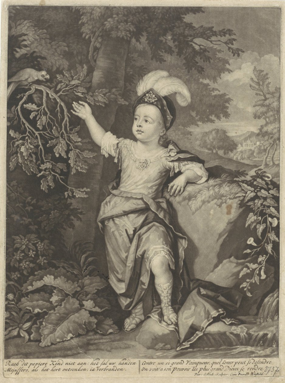 Portret Charlesa Fitzroya, księcia Grafton autorstwa Pieter Schenk (I)