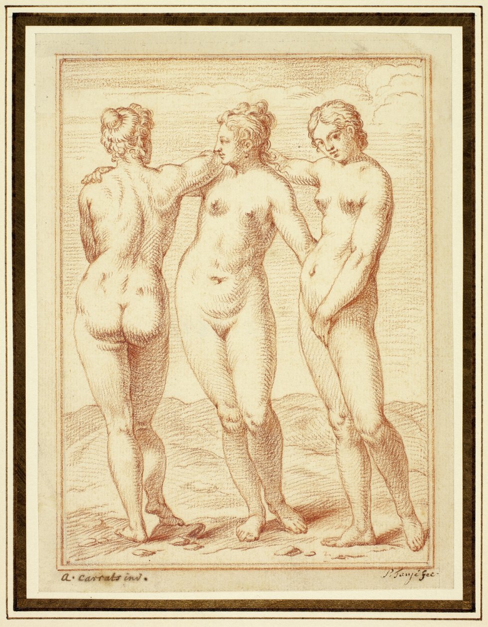 Trzy Gracje autorstwa Pieter Tanjé