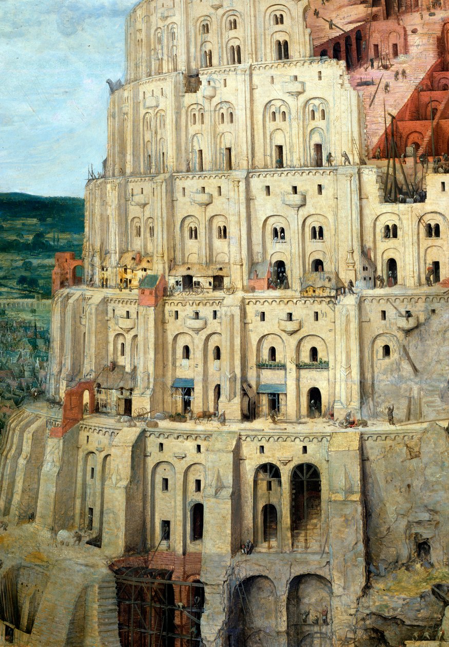 Wieża Babel autorstwa Pieter Bruegel the Elder