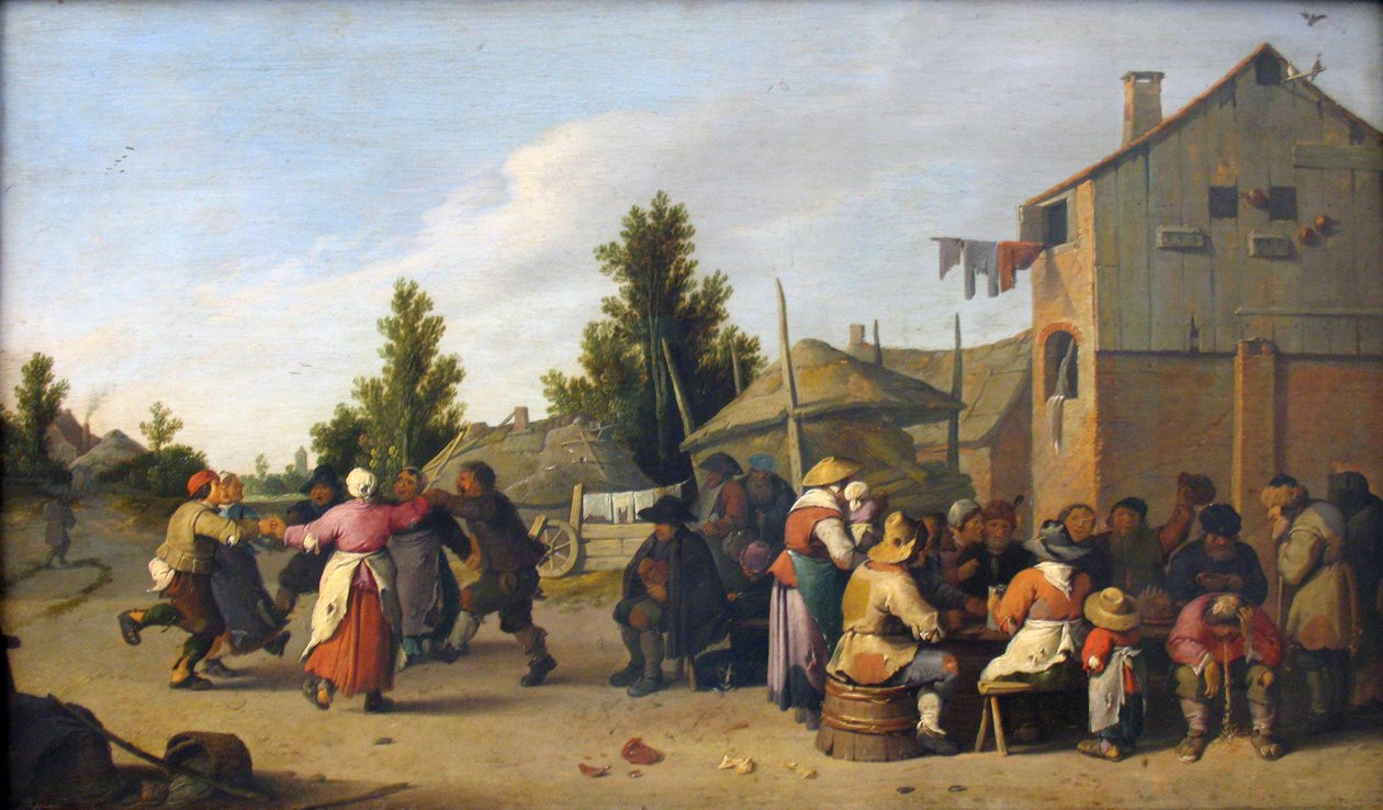Niemiecki: Bauernbelustigung autorstwa Pieter de Bloot