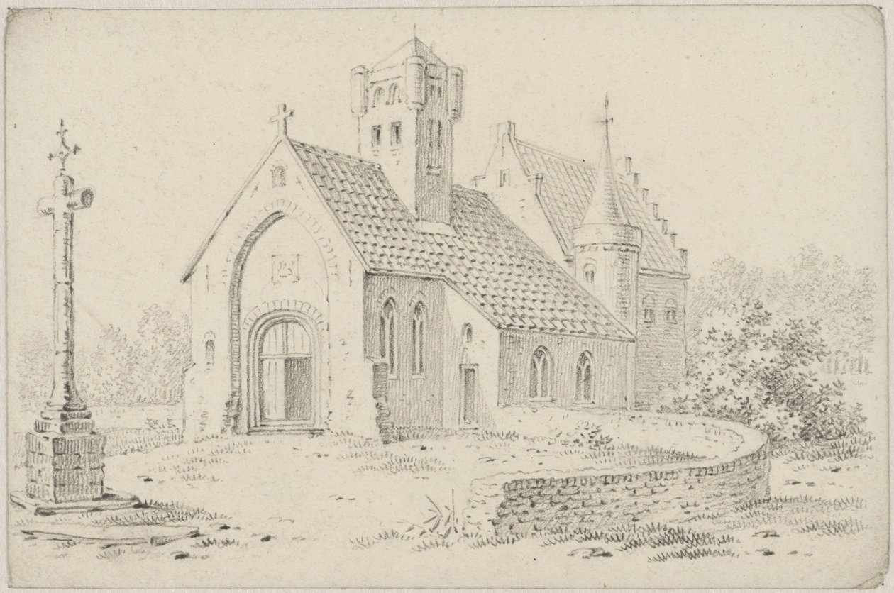 Kościół autorstwa Pieter de Goeje