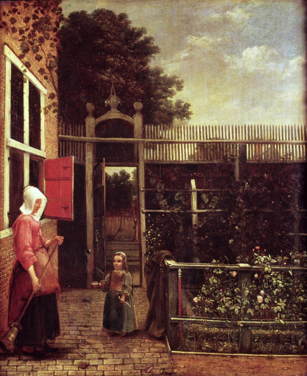 Bańki mydlane autorstwa Pieter de Hooch