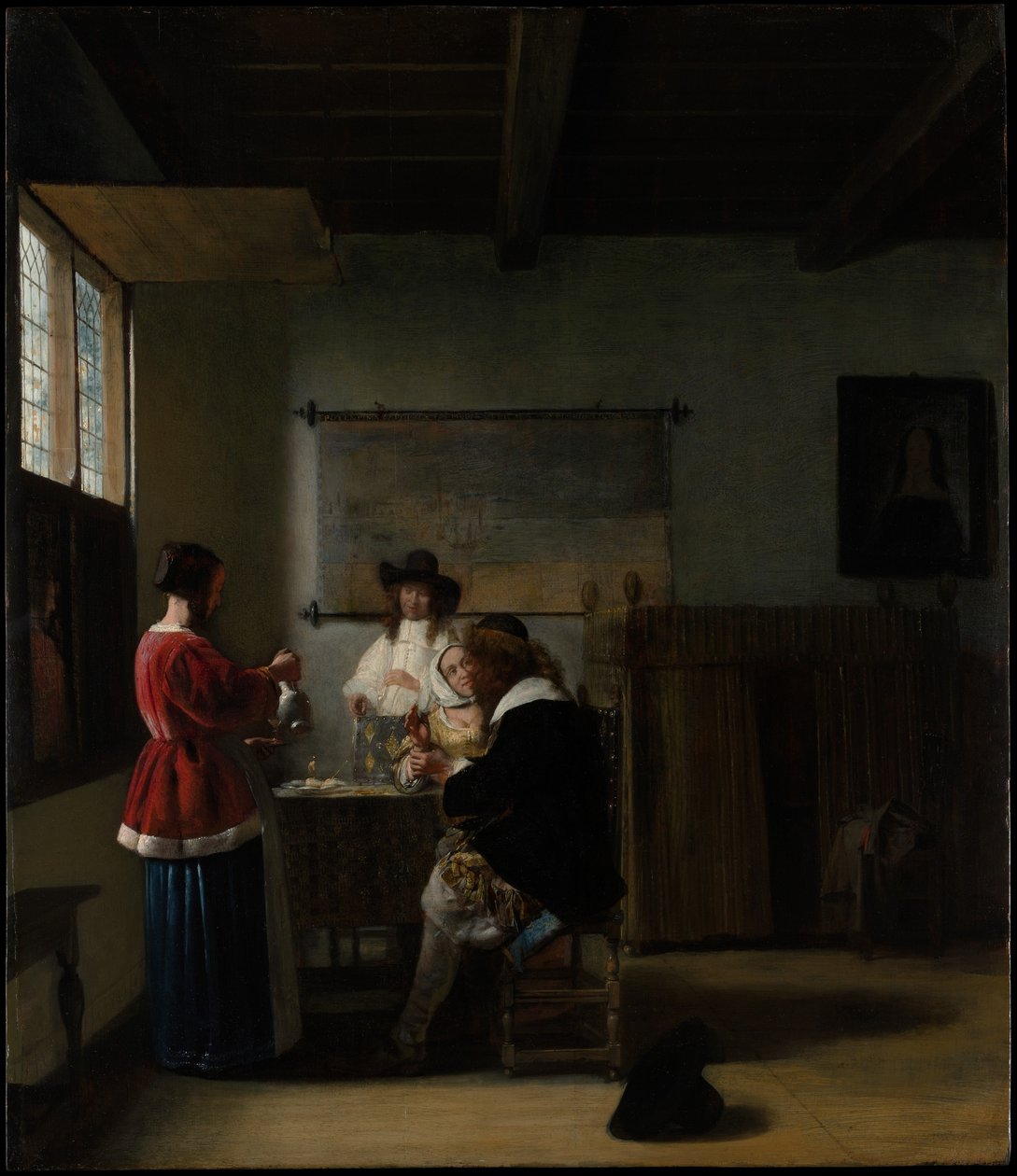Wizyta autorstwa Pieter de Hooch
