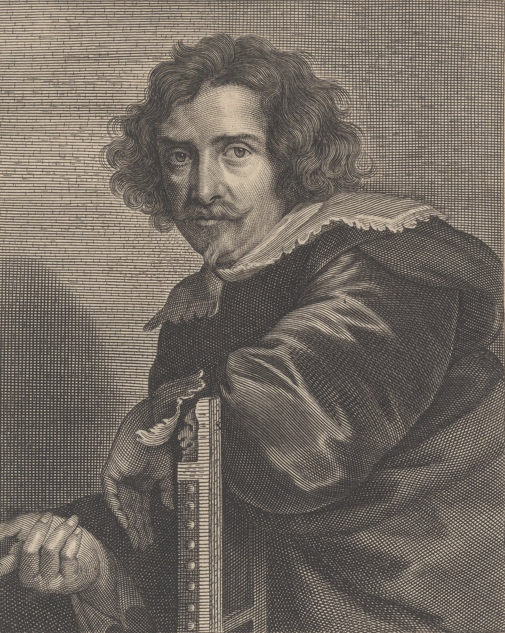 Portret Pietera de Jode Młodszego, 1606-74. autorstwa Pieter de Jode II