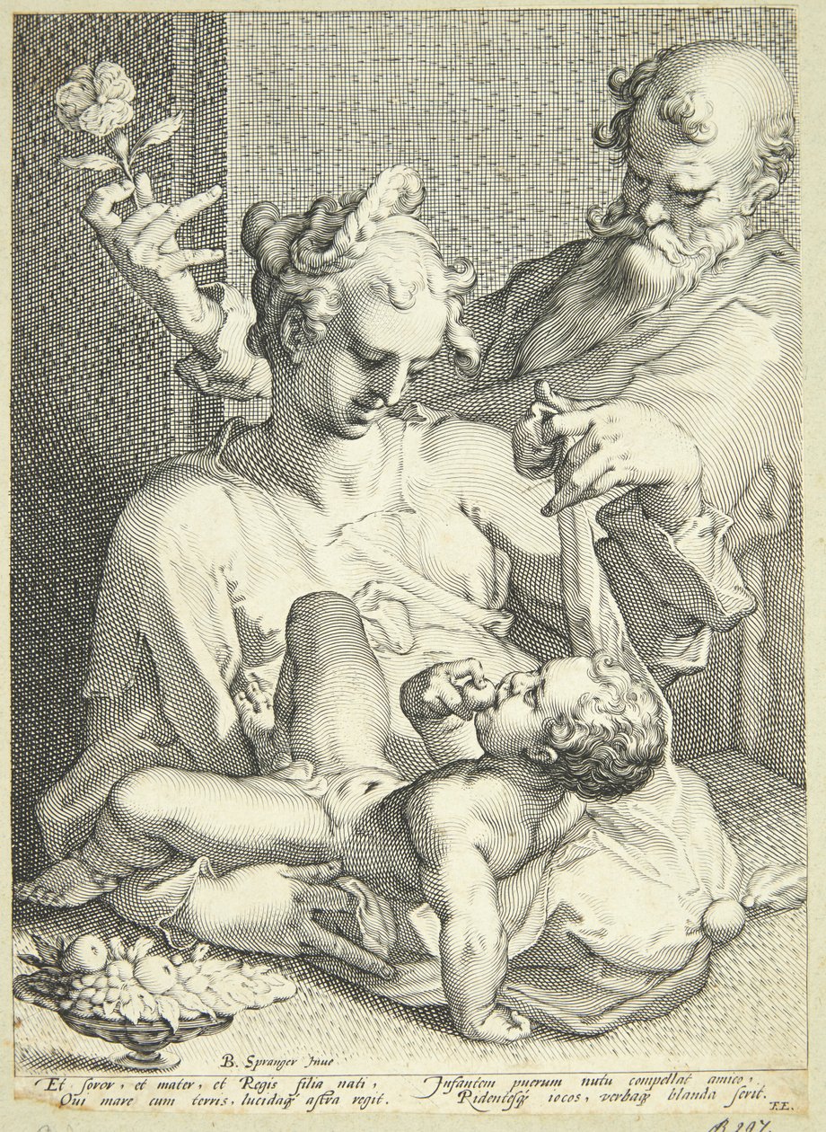 Święta Rodzina autorstwa Pieter de Jode I