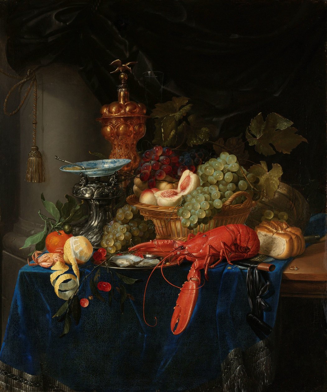 Martwa natura ze złotym kielichem autorstwa Pieter de Ring