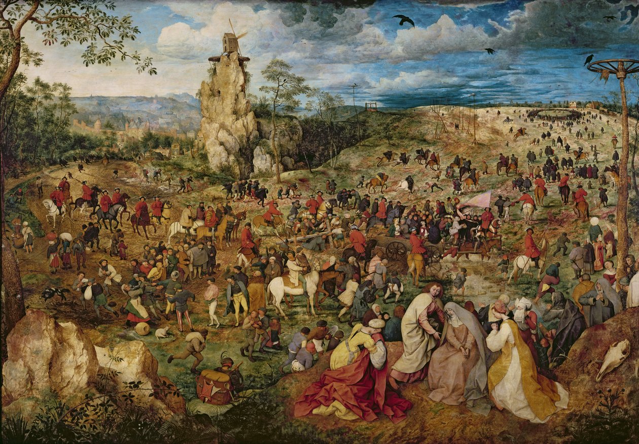 Chrystus niosący krzyż autorstwa Pieter Bruegel the Elder