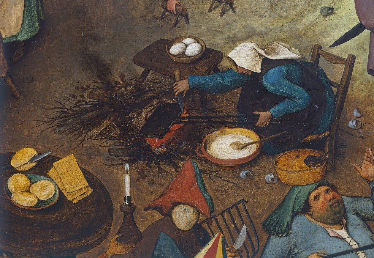 Walka między Karnawałem a Wielkim Postem autorstwa Pieter Bruegel the Elder