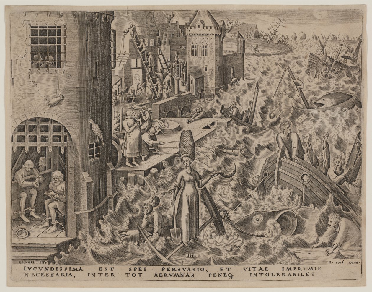 Nadzieja (Spes) autorstwa Pieter Bruegel the Elder