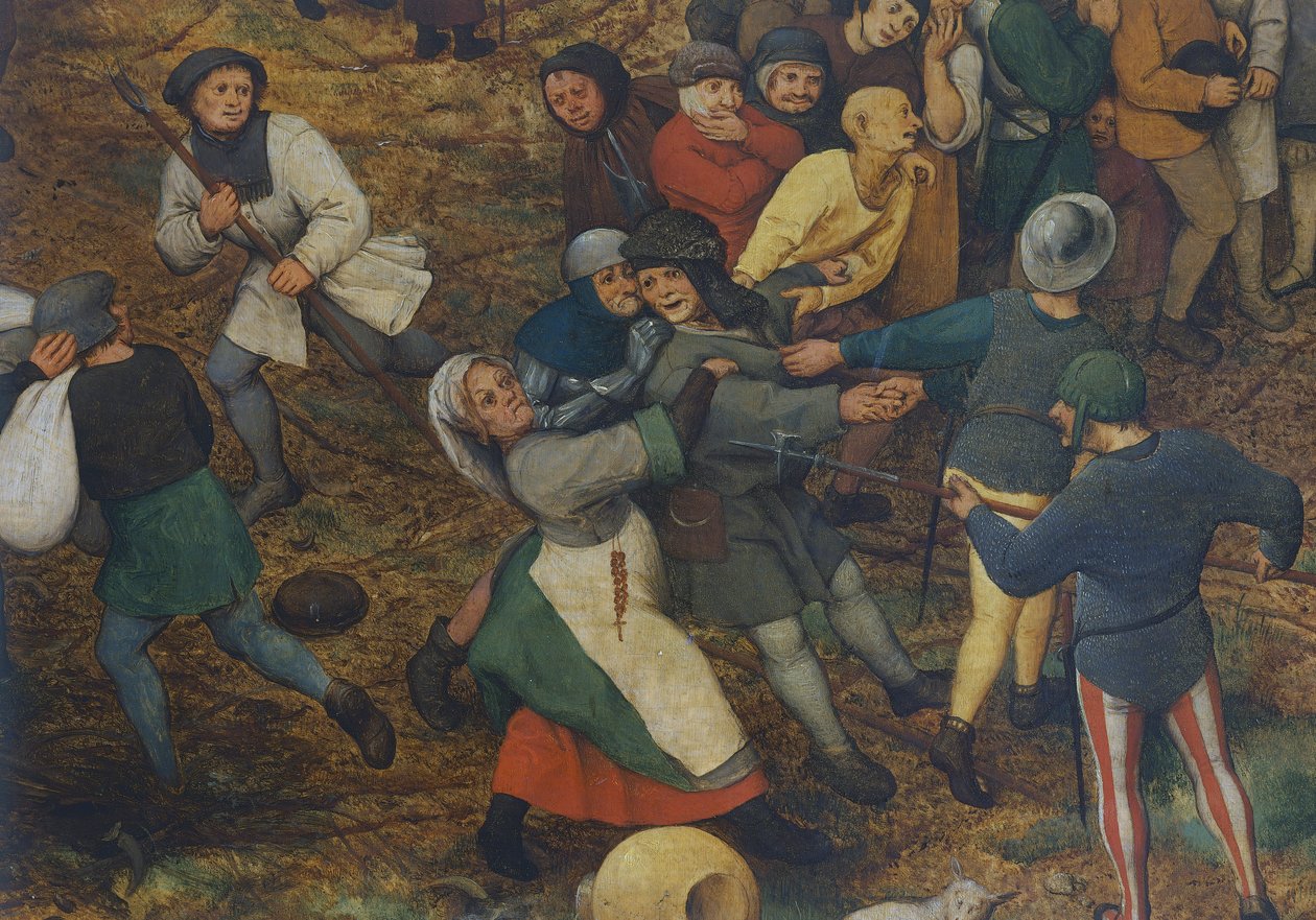 Procesja na Kalwarię autorstwa Pieter Bruegel the Elder