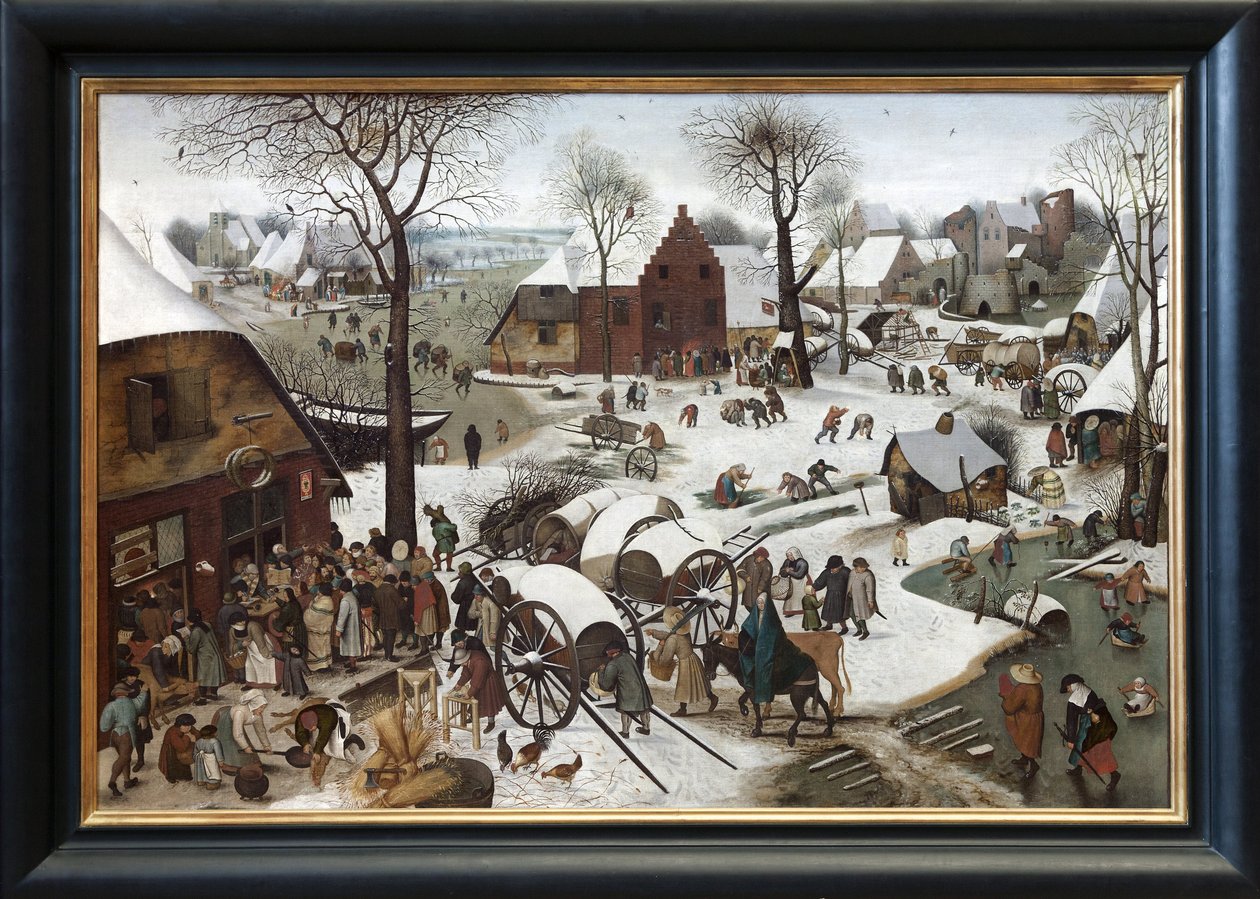 Spis ludności w Betlejem autorstwa Pieter Brueghel the Younger