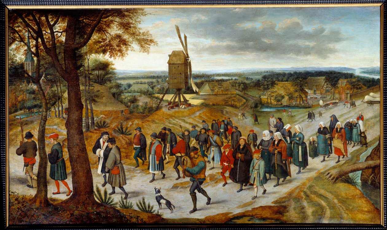 Procesja ślubna Pietera Bruegla II Młodego, znanego jako Bruegel d