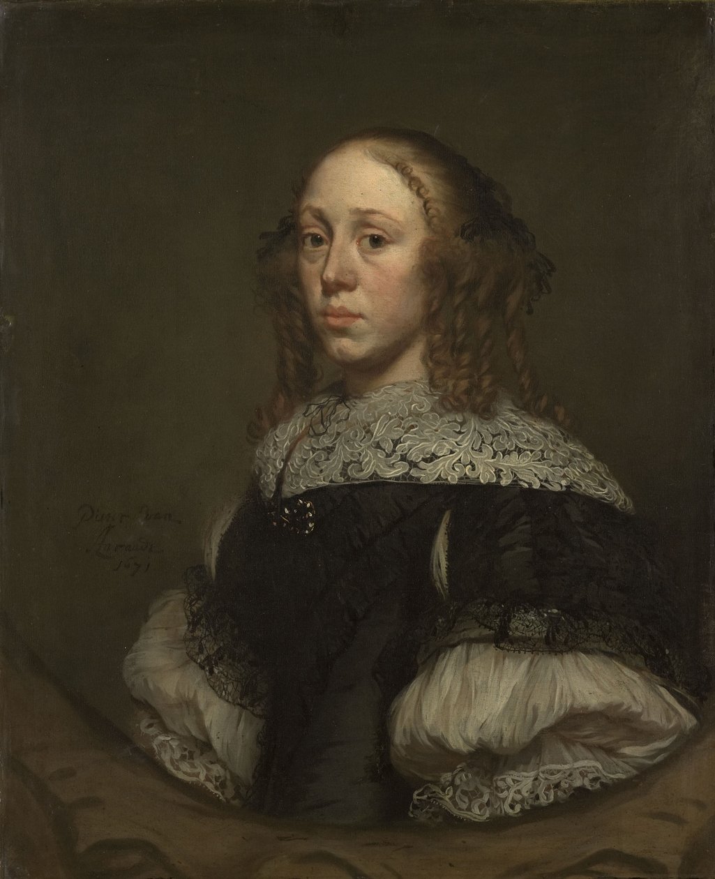 Portret kobiety autorstwa Pieter van Anraedt