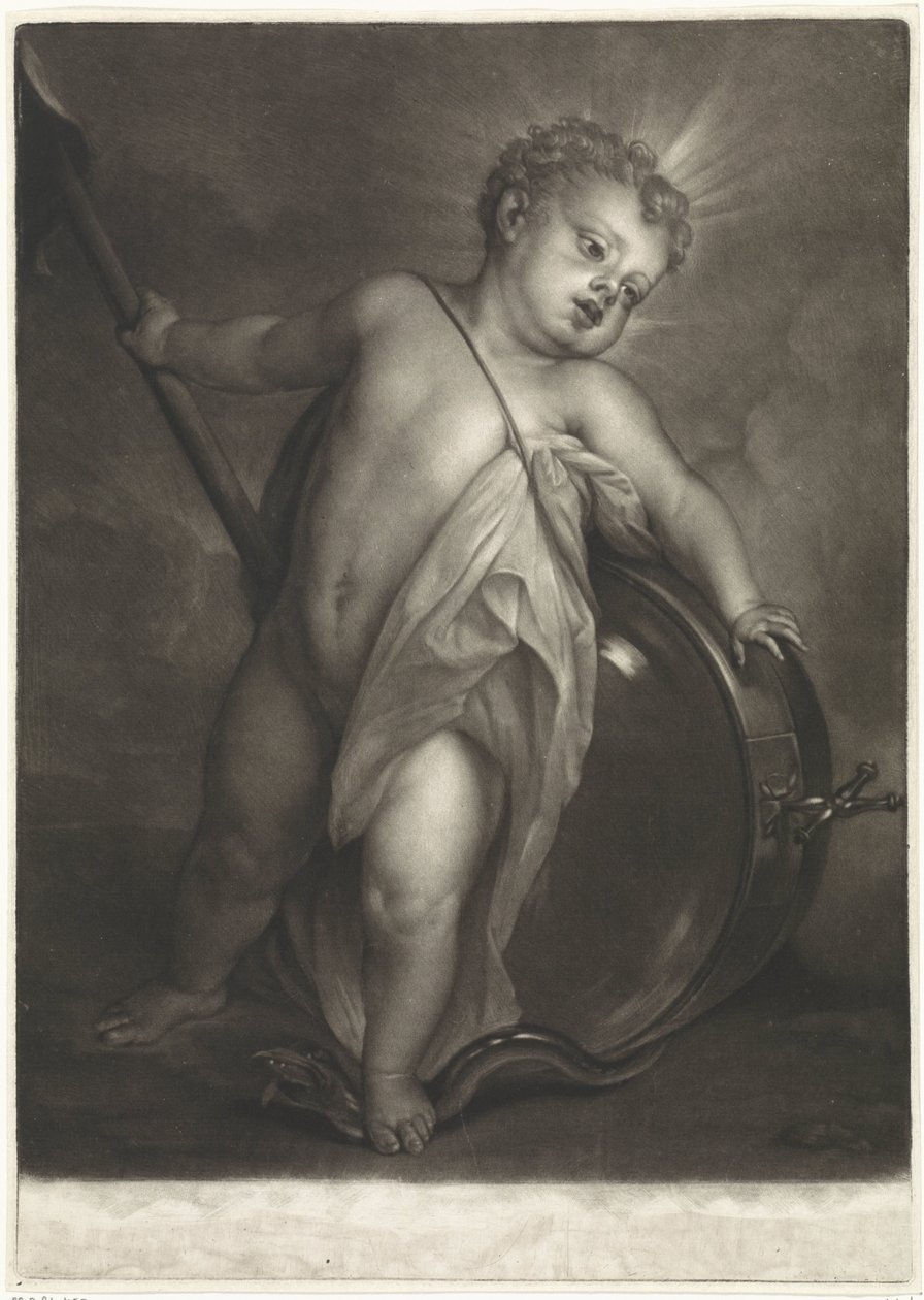 Przed Christuskindem als Salvatore autorstwa Pieter van Bleeck